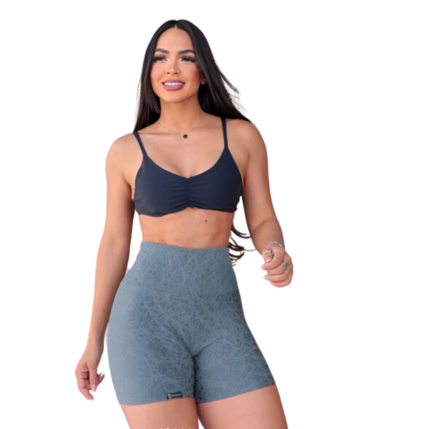 Short Corto Calza Legging Texturizada Calidad Premium Uruguay
