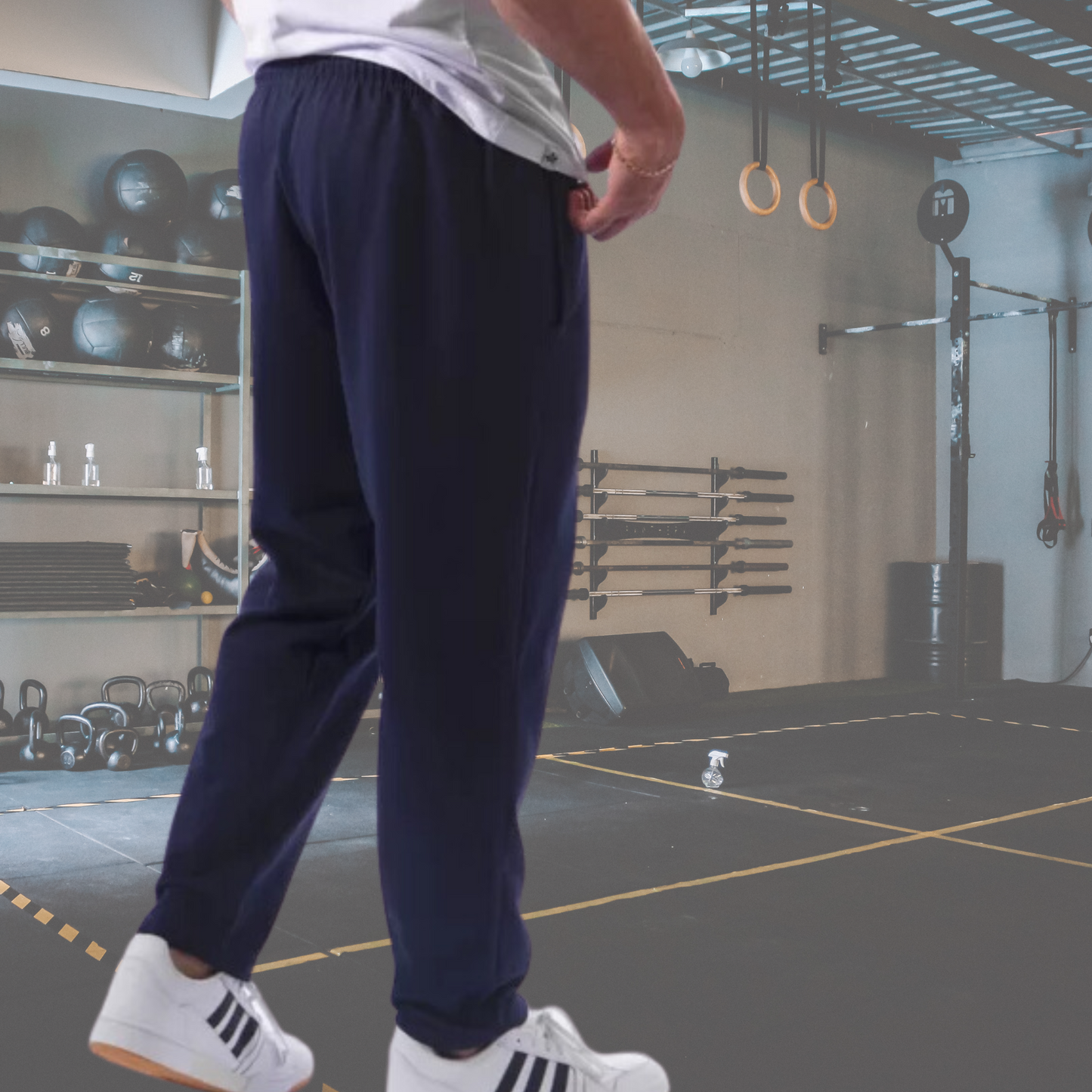 Pantalón Deportivo para Hombre Jogging Básico Calidad Cotton con Felpa