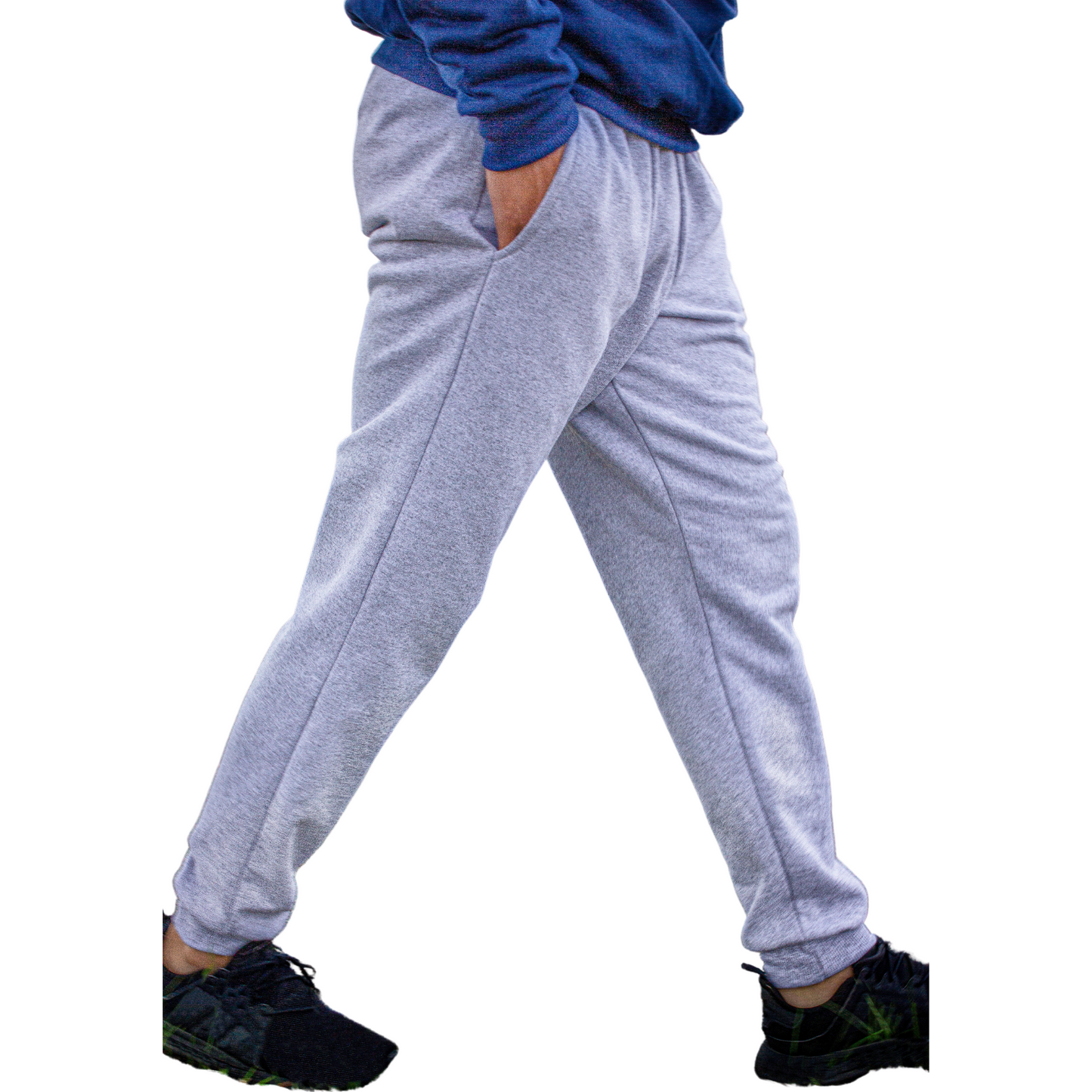 Pantalón Jogger Deportivo con Puño para Hombre Jogging Básico Calidad Cotton con Felpa - Uruguay