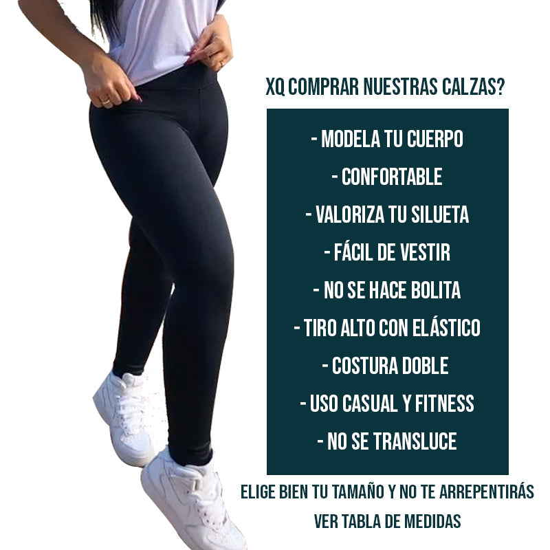 Calza Legging Basica Suplex Deportiva Uruguay