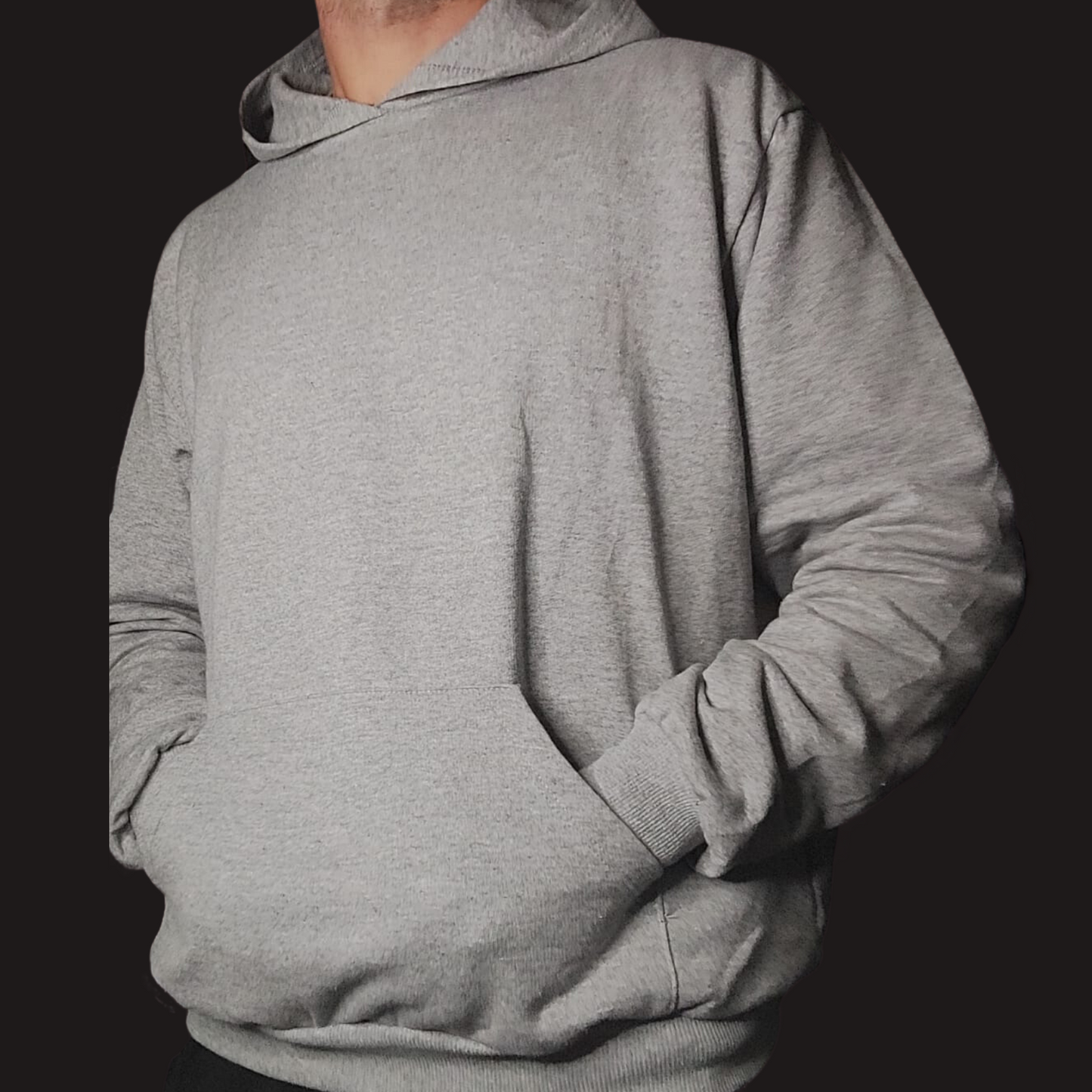 Canguro Deportivo Masculino Hoodie Básico